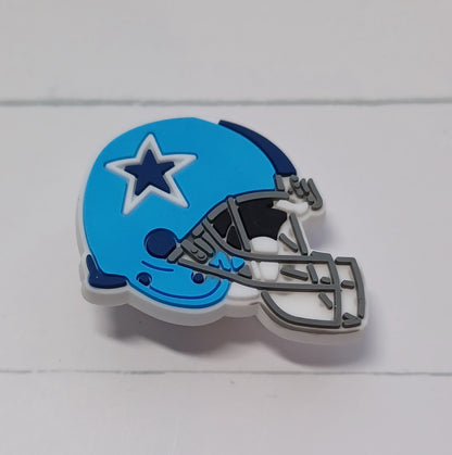 Dallas Cowboys Pattern Croc/Shoe/Wristband Charms