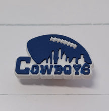 Load image into Gallery viewer, Dallas Cowboys Pattern Croc/Shoe/Wristband Charms
