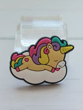 Load image into Gallery viewer, Funny Cute Colorful Unicorn Croc/Shoe/Bracelet Charms
